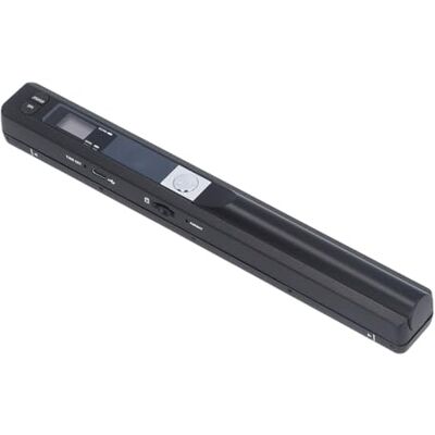 Trisar Scanner portable, scanner de documents mobile USB 2.0 8,27 pouces compact pour photos (noir) Trisar Scanner portable, scanner de documents mobile USB 2.0 8,27 pouces compact pour photos (noir)