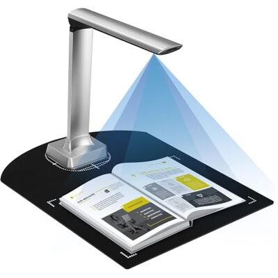 RKYRRKI Scanner de documents, 10 millions de pixels, appareil photo haute définition, scanner portable A4, carte de fichier, reconnaissance de passeport, scanner de documents RKYRRKI Scanner de documents, 10 millions de pixels, appareil photo haute définition, scanner portable A4, carte de fichier, reconnaissance de passeport, scanner de documents
