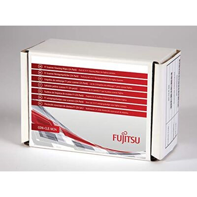 Fujitsu Siemens CON-CLE-W24 PFU F1 Lot de 24 lingettes nettoyantes pour scanner Fujitsu Siemens CON-CLE-W24 PFU F1 Lot de 24 lingettes nettoyantes pour scanner