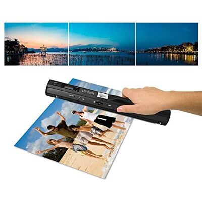 MICROWARE TopGreat Mini scanner portable pour scanner de documents et reçus portables de grande capacité pour PC et Mac adapté aux entreprises, format JPEG/PDF de reçus (900 DPI, pile AA) MICROWARE TopGreat Mini scanner portable pour scanner de documents et reçus portables de grande capacité pour PC et Mac adapté aux entreprises, format JPEG/PDF de reçus (900 DPI, pile AA)