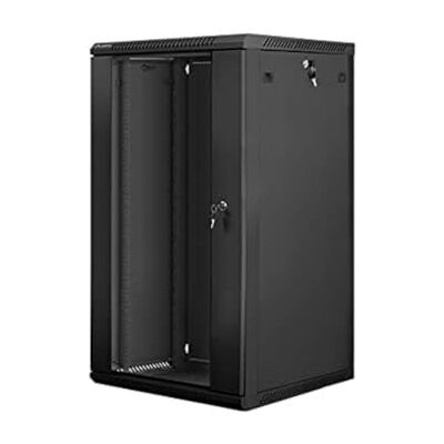 Lanberg Armoire rack murale WF01-6622-10B 22U 19" acier IP20 noir 60 kg auto-installable Lanberg Armoire rack murale WF01-6622-10B 22U 19" acier IP20 noir 60 kg auto-installable