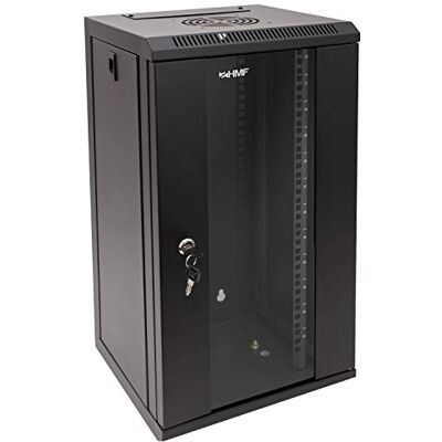 HMF 63312-02 Baie Serveur 10 Pouces, 12U, Armoire Réseau, Rack Server, 10", 31,2 x 30 x 61,6 cm, Entièrement Monté, Noir HMF 63312-02 Baie Serveur 10 Pouces, 12U, Armoire Réseau, Rack Server, 10", 31,2 x 30 x 61,6 cm, Entièrement Monté, Noir