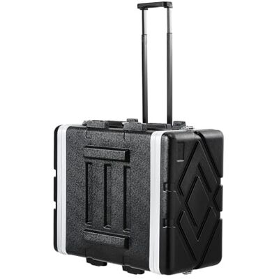 VEVOR Boîtier de rack 6U, standard de 48,3 cm de profondeur, armoire de serveur avec roues en ABS, loquets papillon torsadés, panneaux avant et arrière amovibles, pour amplificateurs, tables de VEVOR Boîtier de rack 6U, standard de 48,3 cm de profondeur, armoire de serveur avec roues en ABS, loquets papillon torsadés, panneaux avant et arrière amovibles, pour amplificateurs, tables de
