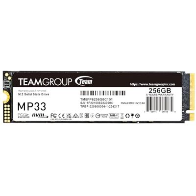 TEAMGROUP Team Group MP33 M.2 256 Go PCI Express 3.0 3D NAND NVME TEAMGROUP Team Group MP33 M.2 256 Go PCI Express 3.0 3D NAND NVME