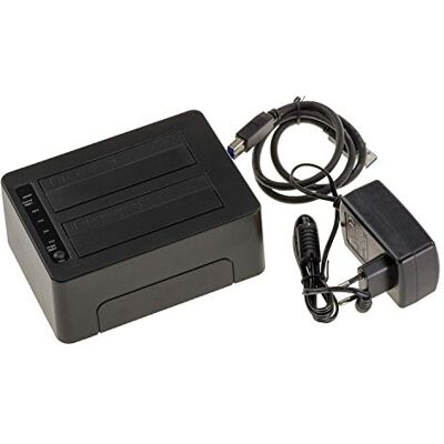 KALEA-INFORMATIQUE Docking Station pour 2 disques SATA 2.5 ou 3.5 avec Liaison USB3 5G et Fonction CLONAGE. Alimentation Externe 3A fournie. KALEA-INFORMATIQUE Docking Station pour 2 disques SATA 2.5 ou 3.5 avec Liaison USB3 5G et Fonction CLONAGE. Alimentation Externe 3A fournie.