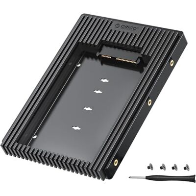 ORICO Adaptateur de disque dur 2,5" à 3,5", cadre de montage convertisseur, support amovible pour disque dur SATA 2,5" ou SSD de 7/9,5/12,5 mm (D2SS) ORICO Adaptateur de disque dur 2,5" à 3,5", cadre de montage convertisseur, support amovible pour disque dur SATA 2,5" ou SSD de 7/9,5/12,5 mm (D2SS)