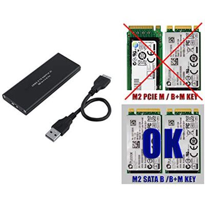 KALEA-INFORMATIQUE © Boitier M2 vers USB3 (USB 3.0 SUPERSPEED) Supporte les 4 formats : 2230 / 2242 / 2260 / 2280 Pour SSD M.2 NGFF de type SATA B Key KALEA-INFORMATIQUE © Boitier M2 vers USB3 (USB 3.0 SUPERSPEED) Supporte les 4 formats : 2230 / 2242 / 2260 / 2280 Pour SSD M.2 NGFF de type SATA B Key