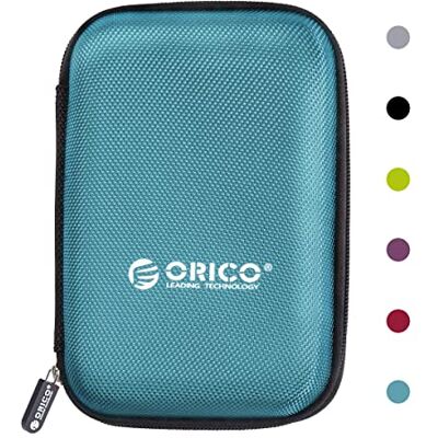 ORICO Étui de Protection Disque Dur Externe Étanche 2.5'' pour Organiser Les HDD SSD 2.5 Pouces et Les Accessoires Informatiques,Bleu (PHD-25) ORICO Étui de Protection Disque Dur Externe Étanche 2.5'' pour Organiser Les HDD SSD 2.5 Pouces et Les Accessoires Informatiques,Bleu (PHD-25)