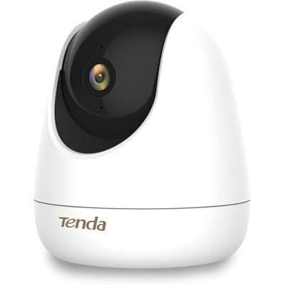 Tenda Caméra de sécurité intérieure 2,5 K Pan/Tilt 4 MP, caméra de vidéosurveillance à domicile pour chien, moniteur de bébé à 360° avec détection AI, audio bidirectionnel, vision nocturne Tenda Caméra de sécurité intérieure 2,5 K Pan/Tilt 4 MP, caméra de vidéosurveillance à domicile pour chien, moniteur de bébé à 360° avec détection AI, audio bidirectionnel, vision nocturne