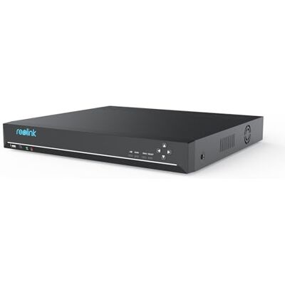REOLINK NVR à 36 Canaux, 3 Baies HDD sans HDD Inclus, Capacité de Stockage 48 to, Supporte Caméras IP 16MP/12MP/4K/5MP/4MP HD Enregistrement Continu 24/7, Système d'Alarme O/I intégré, RLN36 REOLINK NVR à 36 Canaux, 3 Baies HDD sans HDD Inclus, Capacité de Stockage 48 to, Supporte Caméras IP 16MP/12MP/4K/5MP/4MP HD Enregistrement Continu 24/7, Système d'Alarme O/I intégré, RLN36