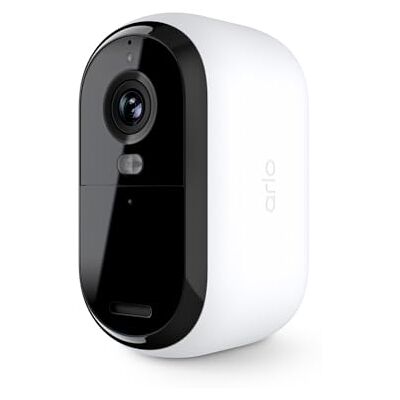 Arlo Essential Caméra de sécurité 2K Extérieur – Intérieur 2e génération Sans fil avec projecteur, audio bidirectionnel, vision nocturne couleur, diffusion en direct, activation de mouvement Arlo Essential Caméra de sécurité 2K Extérieur – Intérieur 2e génération Sans fil avec projecteur, audio bidirectionnel, vision nocturne couleur, diffusion en direct, activation de mouvement