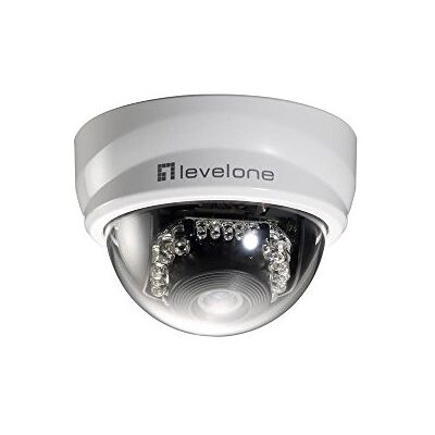 LevelOne 571018 FCS-3101 Caméra de Surveillance Réseau Dôme Fixe 2 mégapixels LevelOne 571018 FCS-3101 Caméra de Surveillance Réseau Dôme Fixe 2 mégapixels