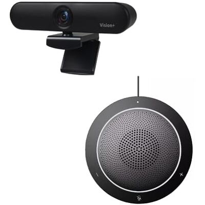 Pro-Ject Vision+ HD 1080p Webcam Haut-parleur USB Paquet groupée Compatible avec l'enregistrement de réunion ePly Pro-Ject Vision+ HD 1080p Webcam Haut-parleur USB Paquet groupée Compatible avec l'enregistrement de réunion ePly