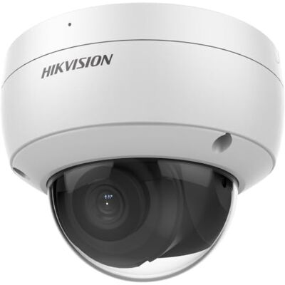 Hikvision Caméra réseau dôme fixe AcuSense Vandal 8 MP avec objectif 2,8 mm Hikvision Caméra réseau dôme fixe AcuSense Vandal 8 MP avec objectif 2,8 mm