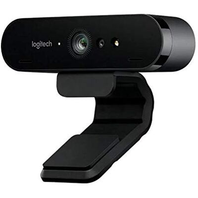 Logitech Brio Webcam Ultra HD 4K pour vidéoconférence, enregistrement et streaming Logitech Brio Webcam Ultra HD 4K pour vidéoconférence, enregistrement et streaming