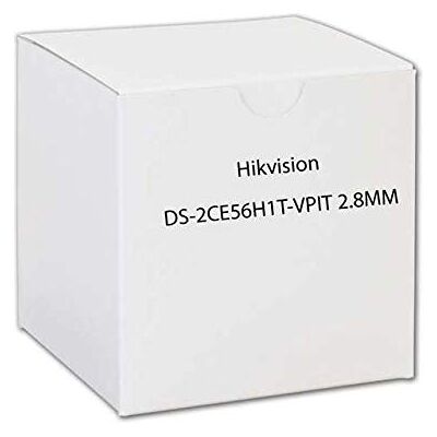 HIKVISION DS-2CE56H1T-VPIT Caméra dôme d'extérieur HD-TVI avec vision nocturne et objectif 2,8 mm 5 MP 2,8 mm HIKVISION DS-2CE56H1T-VPIT Caméra dôme d'extérieur HD-TVI avec vision nocturne et objectif 2,8 mm 5 MP 2,8 mm