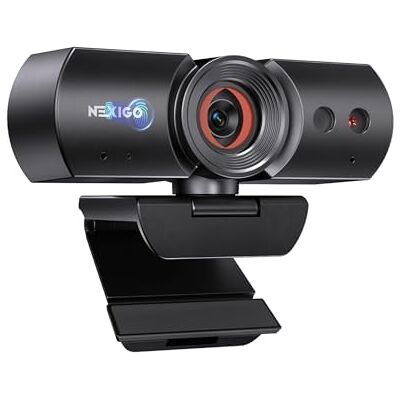 NexiGo HelloCam Webcam 1080p avec Windows Hello et microphone, véritable confidentialité avec obturateur automatique breveté, amélioration du visage, webcam USB HD pour PC, appels vidéo, NexiGo HelloCam Webcam 1080p avec Windows Hello et microphone, véritable confidentialité avec obturateur automatique breveté, amélioration du visage, webcam USB HD pour PC, appels vidéo,