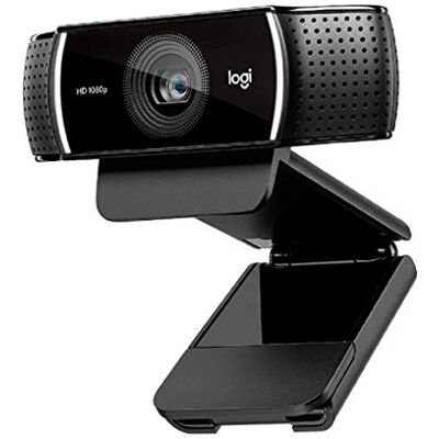 Logitech Webcam C922 Pro Stream, HD 1080p / 30fps ou HD 720p / 60fps Hyperfast, Audio stéréo, Correction de la lumière HD, Autofocus, pour Youtube, Twitch, XSplit, PC/Mac/Laptop/Macbook/Tablet Logitech Webcam C922 Pro Stream, HD 1080p / 30fps ou HD 720p / 60fps Hyperfast, Audio stéréo, Correction de la lumière HD, Autofocus, pour Youtube, Twitch, XSplit, PC/Mac/Laptop/Macbook/Tablet