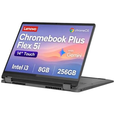 IBM IdeaPad Flex 5i Chromebook Plus, ordinateur portable 2 en 1 14 Écran tactile FHD+ IPS, KB rétroéclairé, léger, webcam 1080p, hub USB-C, pour entreprise, maison, étudiants IBM IdeaPad Flex 5i Chromebook Plus, ordinateur portable 2 en 1 14 Écran tactile FHD+ IPS, KB rétroéclairé, léger, webcam 1080p, hub USB-C, pour entreprise, maison, étudiants