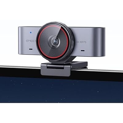 EMEET C960 Ultra 4K Webcam pour Mac, capteur 1/1,5", webcam avec protection des données, 4K@30FPS/1080P@60FPS, mise au point automatique, boîtier en métal, USB Plug and Play, webcam pour PC EMEET C960 Ultra 4K Webcam pour Mac, capteur 1/1,5", webcam avec protection des données, 4K@30FPS/1080P@60FPS, mise au point automatique, boîtier en métal, USB Plug and Play, webcam pour PC