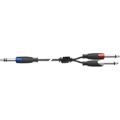 QUIK LOK Eko Algam Quiklok JUST-JS2RCA-5 Câble audio Just jack stéréo 2 x RCA 5 m QUIK LOK Eko Algam Quiklok JUST-JS2RCA-5 Câble audio Just jack stéréo 2 x RCA 5 m