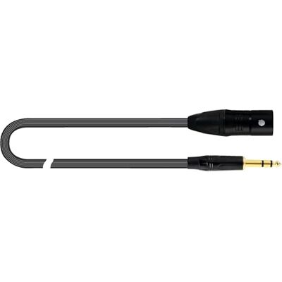 QUIK LOK – JUST/MJS-5 Câble Micro équilibré 5 m XLR Mâle/Jack stéréo TRS Noir QUIK LOK – JUST/MJS-5 Câble Micro équilibré 5 m XLR Mâle/Jack stéréo TRS Noir