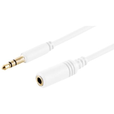 1aTTack.de Lot de 5 rallonges audio blanches de 1,5 m 3,5 mm TRS Slim Connecteurs moulés Contacts plaqués or Idéal pour HiFi, appareils audio et systèmes de musique 1aTTack.de Lot de 5 rallonges audio blanches de 1,5 m 3,5 mm TRS Slim Connecteurs moulés Contacts plaqués or Idéal pour HiFi, appareils audio et systèmes de musique