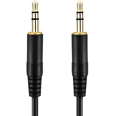 conecto câble audio, jack 3,5 mm vers jack 3,5 mm, noir, 1 m conecto câble audio, jack 3,5 mm vers jack 3,5 mm, noir, 1 m
