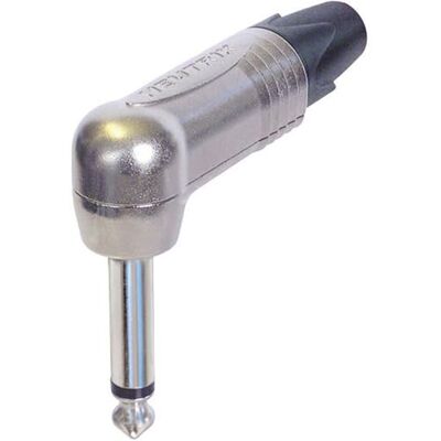 Neutrik NP2RX 6,3 mm Poignée coudée mono Neutrik NP2RX 6,3 mm Poignée coudée mono