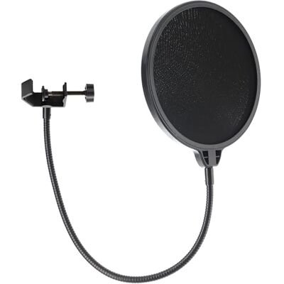 Plugger Studio Pop Filter Accessoire de Micro Filtre en Nylon à Double Couche Plugger Studio Pop Filter Accessoire de Micro Filtre en Nylon à Double Couche