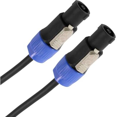 Plugger , câble pour haut-parleur Speakon Mâle/Speakon Mâle. Longueur 10 mètres. Enceinte de sonorisation, retour de scène. Gamme Easy adoptée par les professionnels de l'audio. Plugger , câble pour haut-parleur Speakon Mâle/Speakon Mâle. Longueur 10 mètres. Enceinte de sonorisation, retour de scène. Gamme Easy adoptée par les professionnels de l'audio.