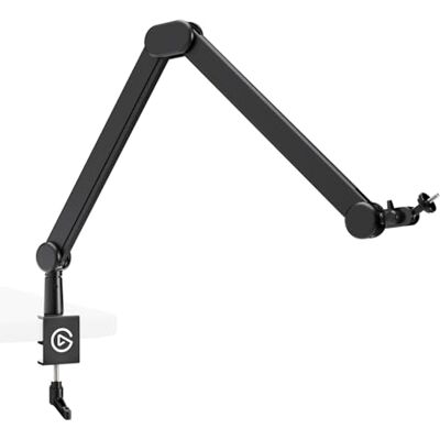 Elgato Wave Mic Arm MK.2 – Bras articulé de studio Streaming et podcasting, passe-câbles, pince de bureau, rehausse, micros USB et XLR Elgato Wave Mic Arm MK.2 – Bras articulé de studio Streaming et podcasting, passe-câbles, pince de bureau, rehausse, micros USB et XLR