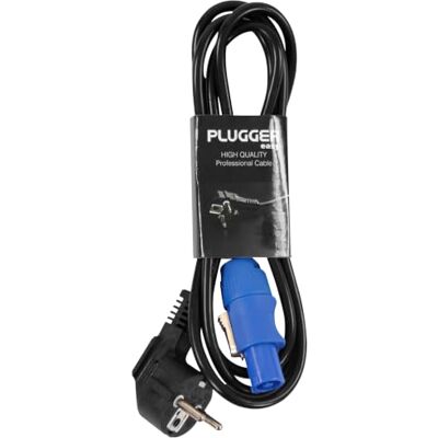 Plugger Câble d'alimentation powercon 1,8 m Easy Noir PLUPOWERCONEUEAS Plugger Câble d'alimentation powercon 1,8 m Easy Noir PLUPOWERCONEUEAS