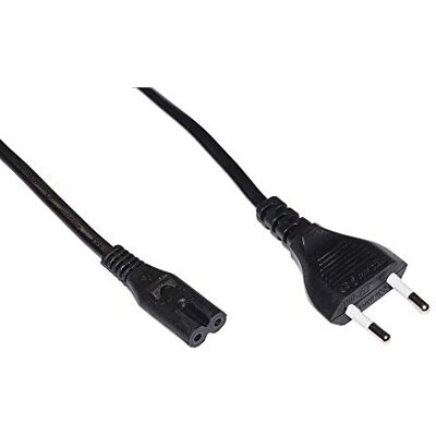 LINK LKC730 Câble d'alimentation avec prise italienne bipolaire Prise 8 FORM droite femelle C7 m 3 LINK LKC730 Câble d'alimentation avec prise italienne bipolaire Prise 8 FORM droite femelle C7 m 3