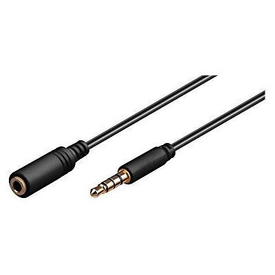 goobay 62479 Câble d'extension AUX Câble audio Câble de connexion Câble jack Jack 3,5 mm mâle (4 broches, stéréo) vers prise femelle 3,5 mm mâle (4 broches, stéréo) goobay 62479 Câble d'extension AUX Câble audio Câble de connexion Câble jack Jack 3,5 mm mâle (4 broches, stéréo) vers prise femelle 3,5 mm mâle (4 broches, stéréo)