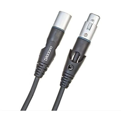Waves PW-MS-10 Custom Câble micro XLR avec connecteur à bascule 3 m Noir Waves PW-MS-10 Custom Câble micro XLR avec connecteur à bascule 3 m Noir