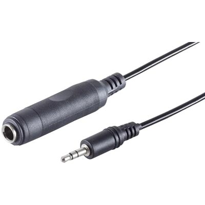 1aTTack.de 5 x 0,2 m Noir Fiche jack 3,5 mm vers prise jack 6,3 mm Design robuste Connecteurs moulés Parfait pour les équipements de studio HiFi 1aTTack.de 5 x 0,2 m Noir Fiche jack 3,5 mm vers prise jack 6,3 mm Design robuste Connecteurs moulés Parfait pour les équipements de studio HiFi
