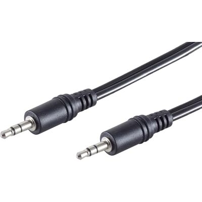 1aTTack.de 1 câble jack stéréo 3,5 mm noir de 0,5 m Fiche double face Connexion audio de qualité supérieure Connecteurs moulés Contacts nickelés Parfait pour haut-parleurs et HiFi 1aTTack.de 1 câble jack stéréo 3,5 mm noir de 0,5 m Fiche double face Connexion audio de qualité supérieure Connecteurs moulés Contacts nickelés Parfait pour haut-parleurs et HiFi