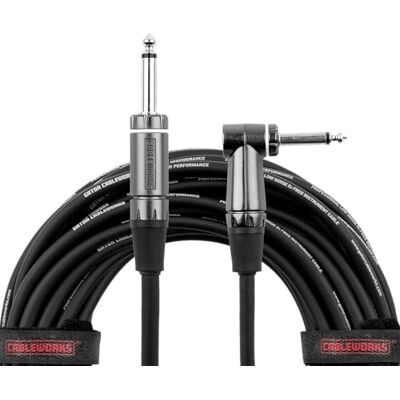 Gator Cableworks GCWC-INS-10RA Câble outil 3 mètres Gator Cableworks GCWC-INS-10RA Câble outil 3 mètres