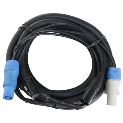 Câble d'éclairage hybride Pronomic PPD-5 - 10 m Câble d'éclairage hybride Pronomic PPD-5 - 10 m
