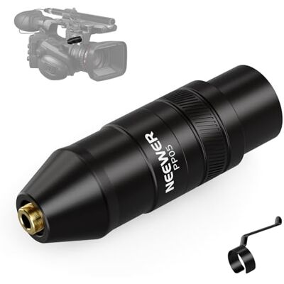 NEEWER Adaptateur de transformation XLR à 3 broches mâle vers TRS de 3,5 mm femelle, convertisseur audio pour appareil photo, caméscope, caméscope, mixeur audio, haut-parleurs, unité audio, PP05 NEEWER Adaptateur de transformation XLR à 3 broches mâle vers TRS de 3,5 mm femelle, convertisseur audio pour appareil photo, caméscope, caméscope, mixeur audio, haut-parleurs, unité audio, PP05