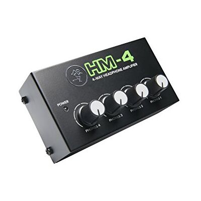 Mackie HM Series Amplificateur de casque 4 voies Accessoire de mixage 1 canal x 4 écouteurs (HM-4) Mackie HM Series Amplificateur de casque 4 voies Accessoire de mixage 1 canal x 4 écouteurs (HM-4)