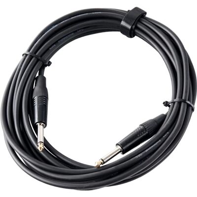 Pronomic Stage INST-6 câble instrument noir jack 6m Pronomic Stage INST-6 câble instrument noir jack 6m