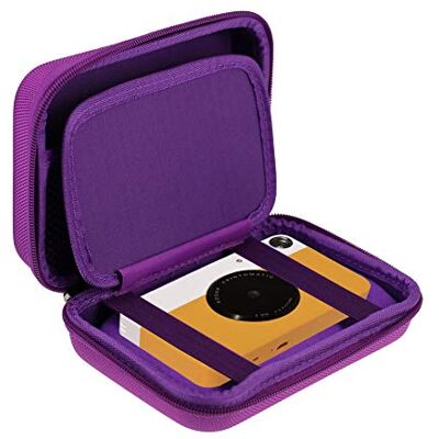 Navitech Imprimante Photo Portable Étui Housse Solide Violet Compatible avec Kodak Printomatic Imprimante Photo Portable (Pochette en Filet Compatible avec câble et Le Papier d'impression) Navitech Imprimante Photo Portable Étui Housse Solide Violet Compatible avec Kodak Printomatic Imprimante Photo Portable (Pochette en Filet Compatible avec câble et Le Papier d'impression)