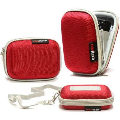 Navitech Rouge Résistant à l'eau Dure Housse de Protection en Compatible avecs baladeurs MP3 / Audio numérique tel Que Apple iPod Nano 16GB 7th Generation Navitech Rouge Résistant à l'eau Dure Housse de Protection en Compatible avecs baladeurs MP3 / Audio numérique tel Que Apple iPod Nano 16GB 7th Generation