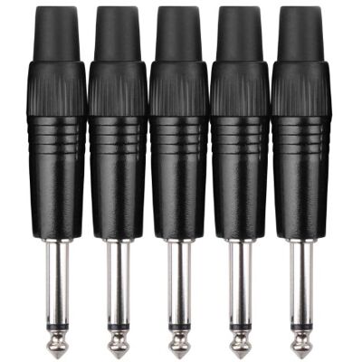 Pronomic ensemble de connecteurs mono jack 6,3 mm - Audio Connectors Pronomic ensemble de connecteurs mono jack 6,3 mm - Audio Connectors