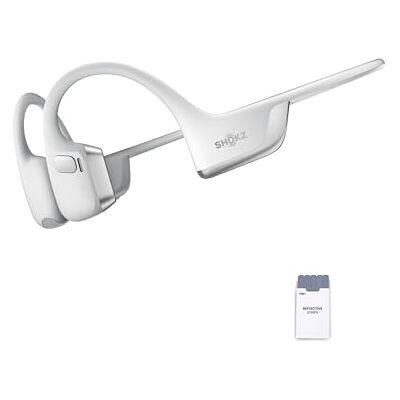 SHOKZ OpenRun Pro 2 casque à conduction osseuse, charge rapide Argent Sans fil bluetooth 5.3, microphones réducteurs de bruit, étanchéité IP55, 12 h d’autonomie, charge rapide USB-C SHOKZ OpenRun Pro 2 casque à conduction osseuse, charge rapide Argent Sans fil bluetooth 5.3, microphones réducteurs de bruit, étanchéité IP55, 12 h d’autonomie, charge rapide USB-C
