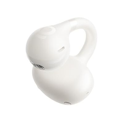 Baseus BC1 Casque Open Ear Clip d'oreille avec son impressionnant, amplification des basses adaptative, Bluetooth 6.0, réduction du bruit lors des appels, IP55, batterie 38H, bourgeons légers Blanc Baseus BC1 Casque Open Ear Clip d'oreille avec son impressionnant, amplification des basses adaptative, Bluetooth 6.0, réduction du bruit lors des appels, IP55, batterie 38H, bourgeons légers Blanc