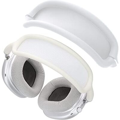 kwmobile Housse de bandeau compatible avec Apple AirPods Max/AirPods Max 2 Protection en silicone pour bandeau casque audio blanc kwmobile Housse de bandeau compatible avec Apple AirPods Max/AirPods Max 2 Protection en silicone pour bandeau casque audio blanc