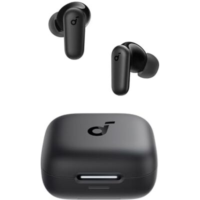 Soundcore by Anker P30i Écouteurs Bluetooth sans fil 5.4 avec ANC Réduction de bruit intelligente, basses puissantes, 45 h d'autonomie, boîtier 2-en-1 et support pour téléphone, IP54 Soundcore by Anker P30i Écouteurs Bluetooth sans fil 5.4 avec ANC Réduction de bruit intelligente, basses puissantes, 45 h d'autonomie, boîtier 2-en-1 et support pour téléphone, IP54